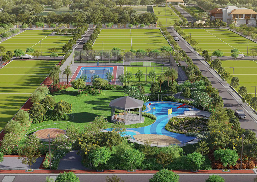 Active Living & Recreation at Godrej Verdania Estate