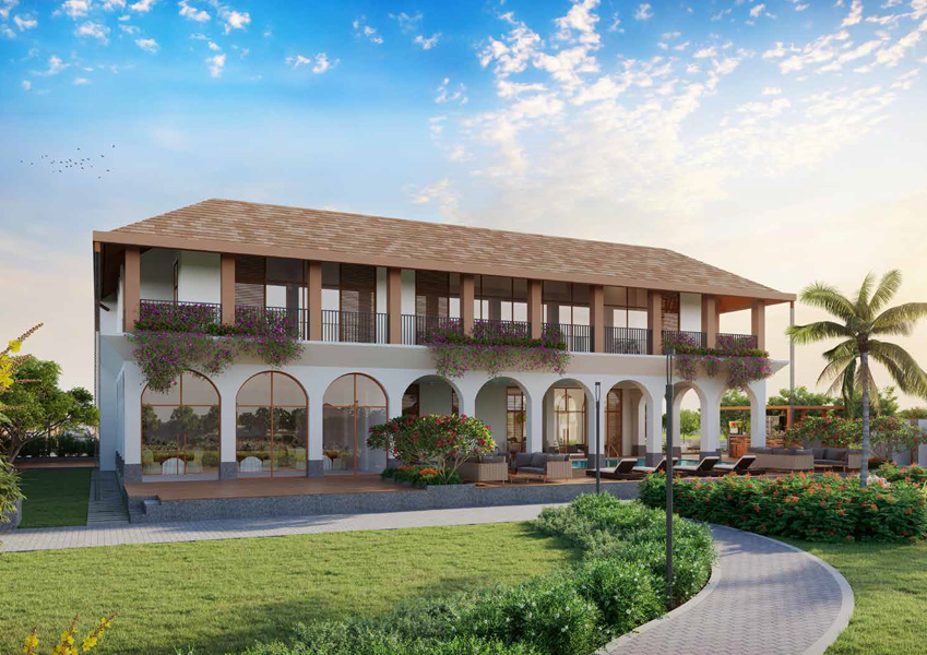 Serenity & Social Spaces at Godrej Verdania Estate